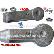 2015 NEW heavy load link fitting hot-dip galvanizing forged steel Clevis power outdoor construction hardware fitting